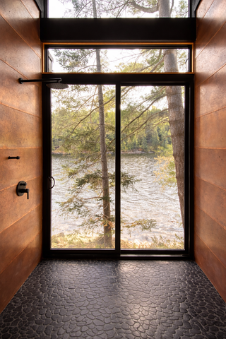 Copper Shower Co. Shower Surround Copper Shower Kit