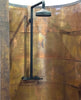 Copper Shower Co. RS-48-96 Round Indoor or Outdoor Showers Kits