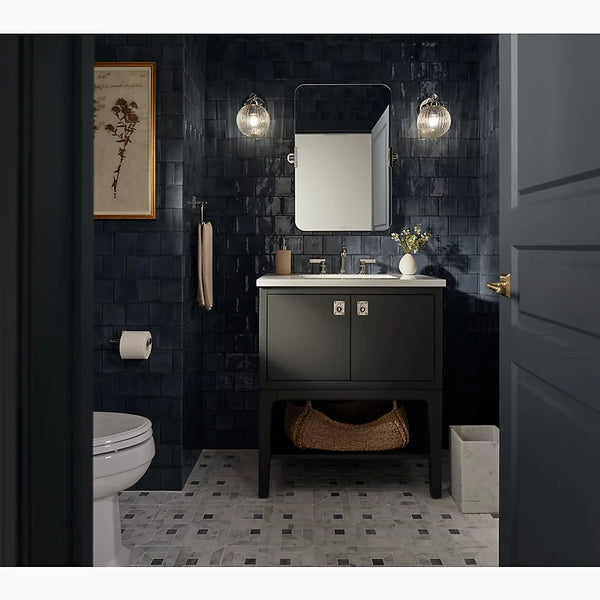 Kohler Seagrove™ 30" Bathroom Vanity Cabinet with Sink and Quartz Top ...