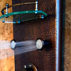 PULSE ShowerSpas Sedona ShowerSpa 1041 Hammered Copper ORB Shower Panel