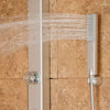 PULSE ShowerSpas Splash ShowerSpa1020-S Silver ABS Shower System
