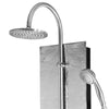 PULSE ShowerSpas Vaquero ShowerSpa 1027 Hammered Nickel Shower Panel