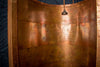 Copper Shower Co. RS-48-96 Round Indoor or Outdoor Showers Kits