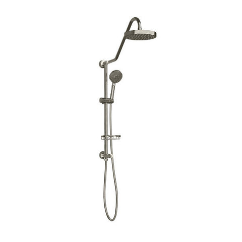 PULSE ShowerSpas Kauai III ShowerSpa 1011-III-CH Chrome Shower System - Cloud 9 Shower Heads