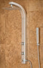 PULSE ShowerSpas Splash ShowerSpa1020-S Silver ABS Shower System - Cloud 9 Shower Heads