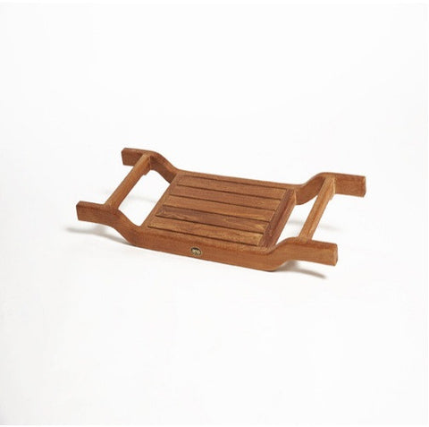 ACC537 ARB Teak Coach Bath Tub Seat- Caddy - Flat Seat  34.5 inches