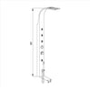 ARIEL Stainless Steel Thermostatic Shower Panel A303 with Rain Shower Head - Cloud 9 Shower Heads