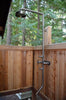 Sonoma Forge WaterBridge 870 Exposed Outdoor Shower – 8″ Rain Head & Tub Filler