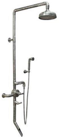 Sonoma Forge WB-SHW-980 Exposed Thermostatic Outdoor Shower Unit w/ 8" Rain Head, Tub Filler & Hand Shower