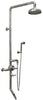 Sonoma Forge WaterBridge 980 Exposed Thermostatic Outdoor Shower – 8″ Rain Head, Tub Filler & Handshower