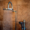 PULSE ShowerSpas AquaRain ShowerSpa 1019-CH Chrome Shower System - Cloud 9 Shower Heads