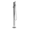 Outdoor Shower Co "Spring" Free Standing Single Supply Hand Spray - FTA-901-CHS-M