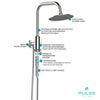 PULSE Aquarius Shower System – 1052-BN Brushed-Nickel Shower System