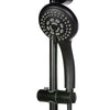 PULSE Kauai III Shower System – 1011-III-MB Matte Black Shower System