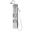 PULSE ShowerSpas Vaquero ShowerSpa 1027 Hammered Nickel Shower Panel