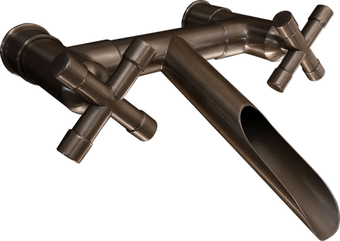 SONOMA FORGE WALL MOUNT LAV FAUCET WITH WATERFALL SPOUT - WB-LAV-WM-WF