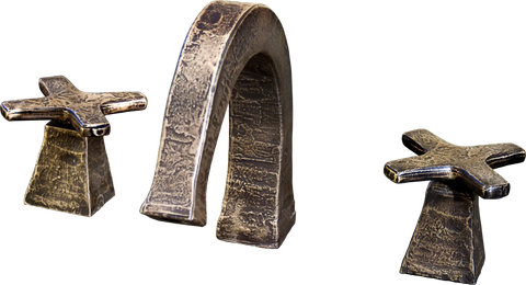 Sonoma Forge Cixx Hand Forged Deck Mount Short Lav Faucet - CX-LAV-DM-S