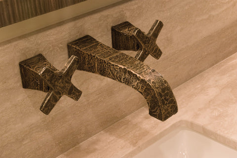 Sonoma Forge Cixx Wall Mount Hand Forged Lav Faucet - CX-LAV-WM