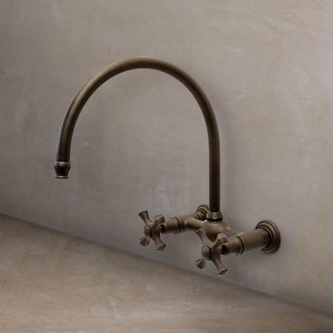 Sonoma Forge Wall Mount Kitchen Faucet With Large Swivel Spout - BS-WM-LG