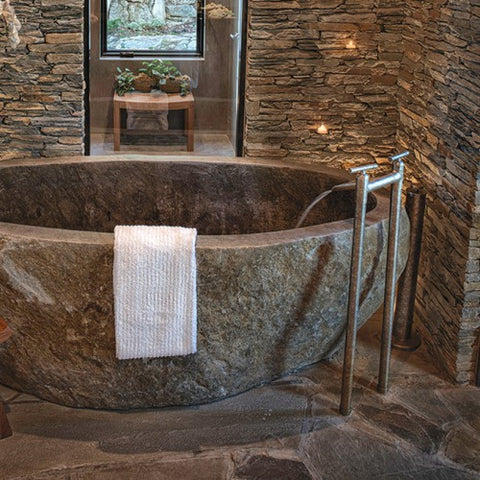 Sonoma Forge WaterBridge Floor Mount Tub Filler - WB-RTF-FM-WF-CSTM