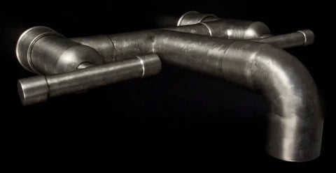 Sonoma Forge WaterBridge Wal LMount Roman Tub Filler W/ Elbow Spout - WB-RTF-WM-LBO