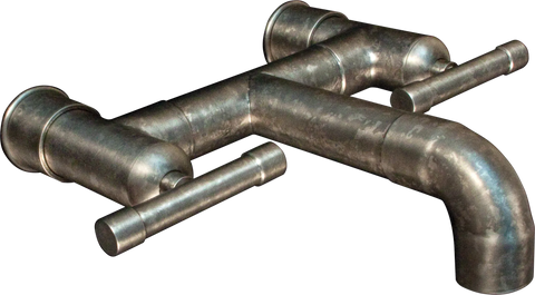 Sonoma Forge WaterBridge Wall Mount Lav Faucet With Elbow Spout - WB-LAV-WM-LBO