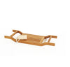 ACC537 ARB Teak Coach Bath Tub Seat- Caddy - Flat Seat  34.5 inches