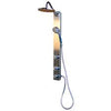 PULSE ShowerSpas Aloha ShowerSpa 1021-SSB Brushed Stainless Steel Shower System - Cloud 9 Shower Heads