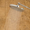PULSE ShowerSpas Kihei II ShowerSpa 1013-GL Silver Glass Shower Panel - Cloud 9 Shower Heads