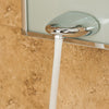 PULSE ShowerSpas Kihei II ShowerSpa 1013-GL Silver Glass Shower Panel - Cloud 9 Shower Heads