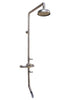 Sonoma Forge WaterBridge 970 Exposed Thermostatic Outdoor Shower – 8″ Rain Head & Tub Filler