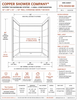 Copper Shower Co. Bathtub Surround Copper Shower Kit