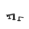 Aquabrass Forum Widespread Lavatory Faucet - Black