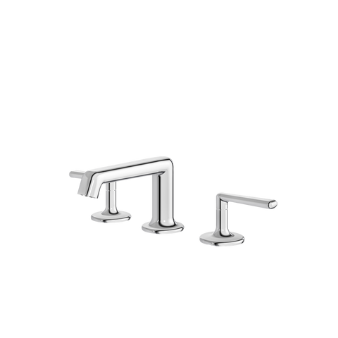 Aquabrass Forum Widespread Lavatory Faucet - Polished chrome
