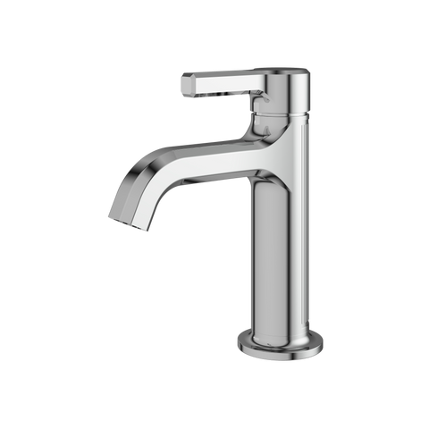Aquabrass Single-Hole Lavatory Faucet - Polished chrome