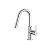 Aquabrass Barley Pull-Down Dual Stream Mode Kitchen Faucet - Polished chrome