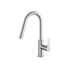 Aquabrass Barley Pull-Down Dual Stream Mode Kitchen Faucet - Polished chrome