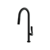 Aquabrass Grill Pull-Down Dual Stream Mode Kitchen Faucet - Black