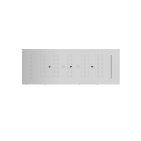 Aquabrass Cura Spa 43" x 16" Recessed Rainhead