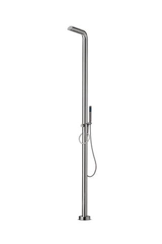 JEE-O PURE 02 Brushed Stainless Steel Outdoor Shower 300-6200
