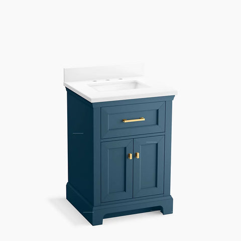 Kohler Charlemont™ 24" Bathroom Vanity Cabinet with Sink and Quartz Top - K-29259-BD1-TDB