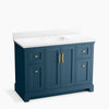 Kohler Charlemont™ 48" Bathroom Vanity Cabinet with Sink and Quartz Top - K-29262-BD1-TDB