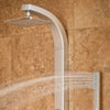 PULSE ShowerSpas Splash ShowerSpa1020-S Silver ABS Shower System