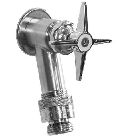Outdoor Shower Co. Stainless Steel, 3/4” Male Hose Thread, Vacuum Breaker WMHB-158-SS