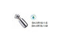 Outdoor Shower Co 1" Chrome Plated Brass Shower Head - Satin - 1.8gpm - SH-VR18-1-S