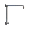 Opella's 201.175.280 Vertical Riser with 17" Shower Arm and Built-in Diverter for Hand Shower - Brushed Nickel
