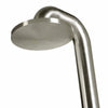 JEE-O FATLINE push Brushed Stainless Steel Outdoor Shower 200-6500 - Cloud 9 Shower Heads