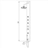 ARIEL Stainless Steel Thermostatic Shower Panel A302 with Rain Shower Head - Cloud 9 Shower Heads