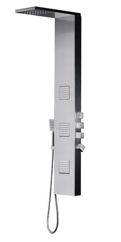 Fresca Modena Stainless Steel (Brushed Silver) FSP8011BS Shower Massage Panel - Cloud 9 Shower Heads