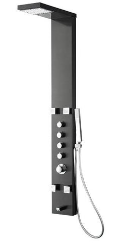 Fresca Verona Stainless Steel (Brushed Gray) FSP8006BG Shower Massage Panel - Cloud 9 Shower Heads
